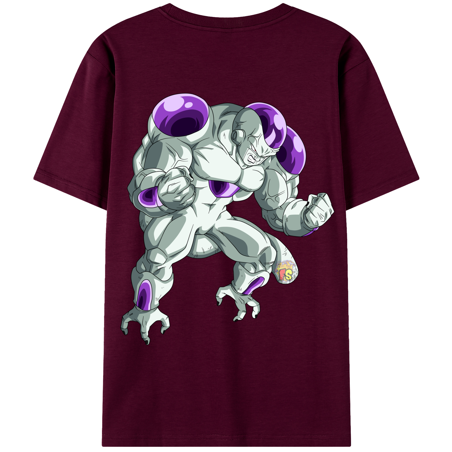 （画像用） ドラゴンボール フリーザ DRAGON BALL Frieza レディース半袖Tシャツ(バックプリント)